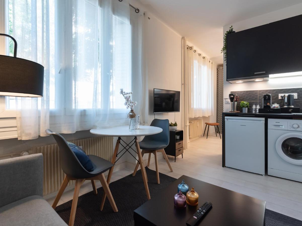 Studio Cosy Proche Lyon Part Dieu Apartment Villeurbanne Bagian luar foto