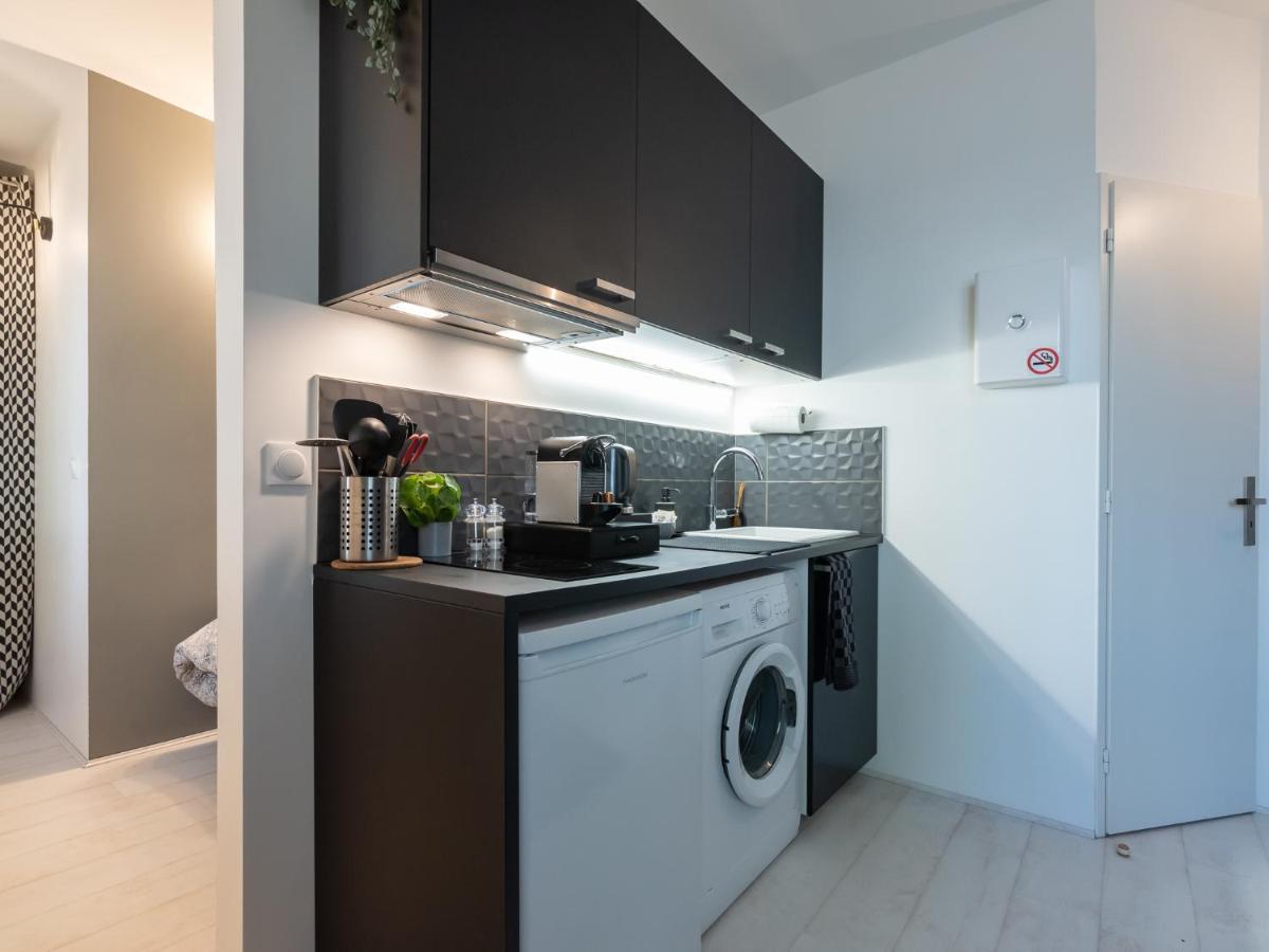 Studio Cosy Proche Lyon Part Dieu Apartment Villeurbanne Bagian luar foto