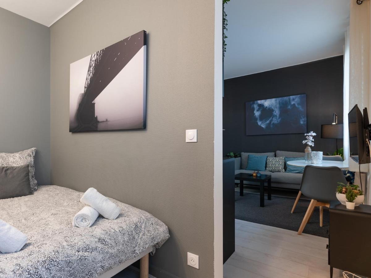 Studio Cosy Proche Lyon Part Dieu Apartment Villeurbanne Bagian luar foto